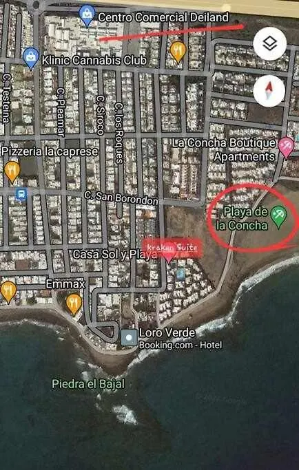 Apartment Kraken Suite Playa Honda Spain